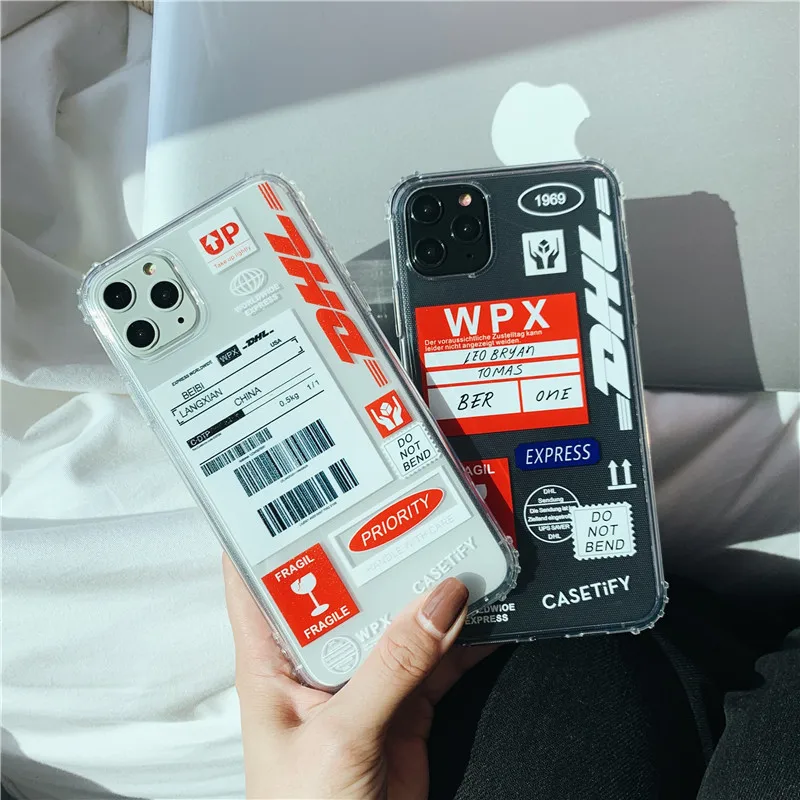 Luxury Soft DHL phone case For Iphone 11 XS max 8 plus Silicone Phone Cover DHL Coque Cases