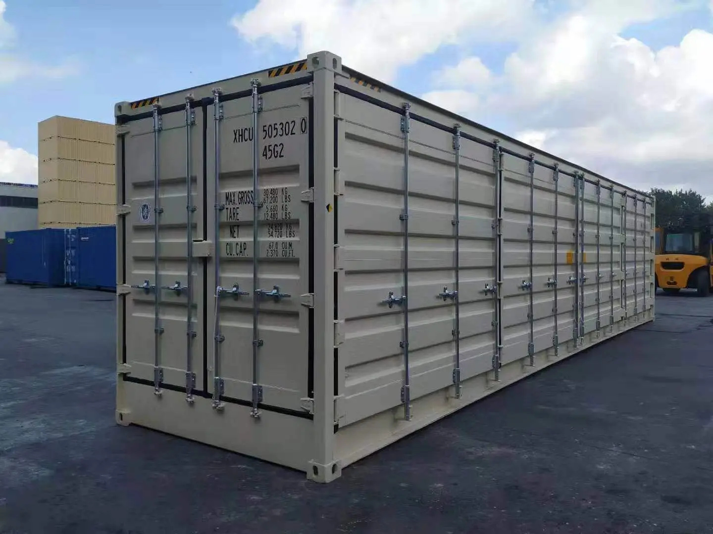 Buy 40 Feet High Cube Open Side Container 