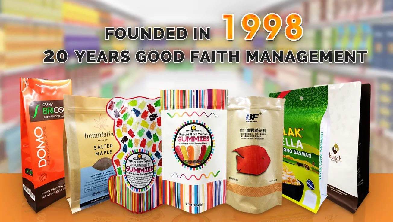 customized packaging stand up bag mylar zipper bag aluminum foil