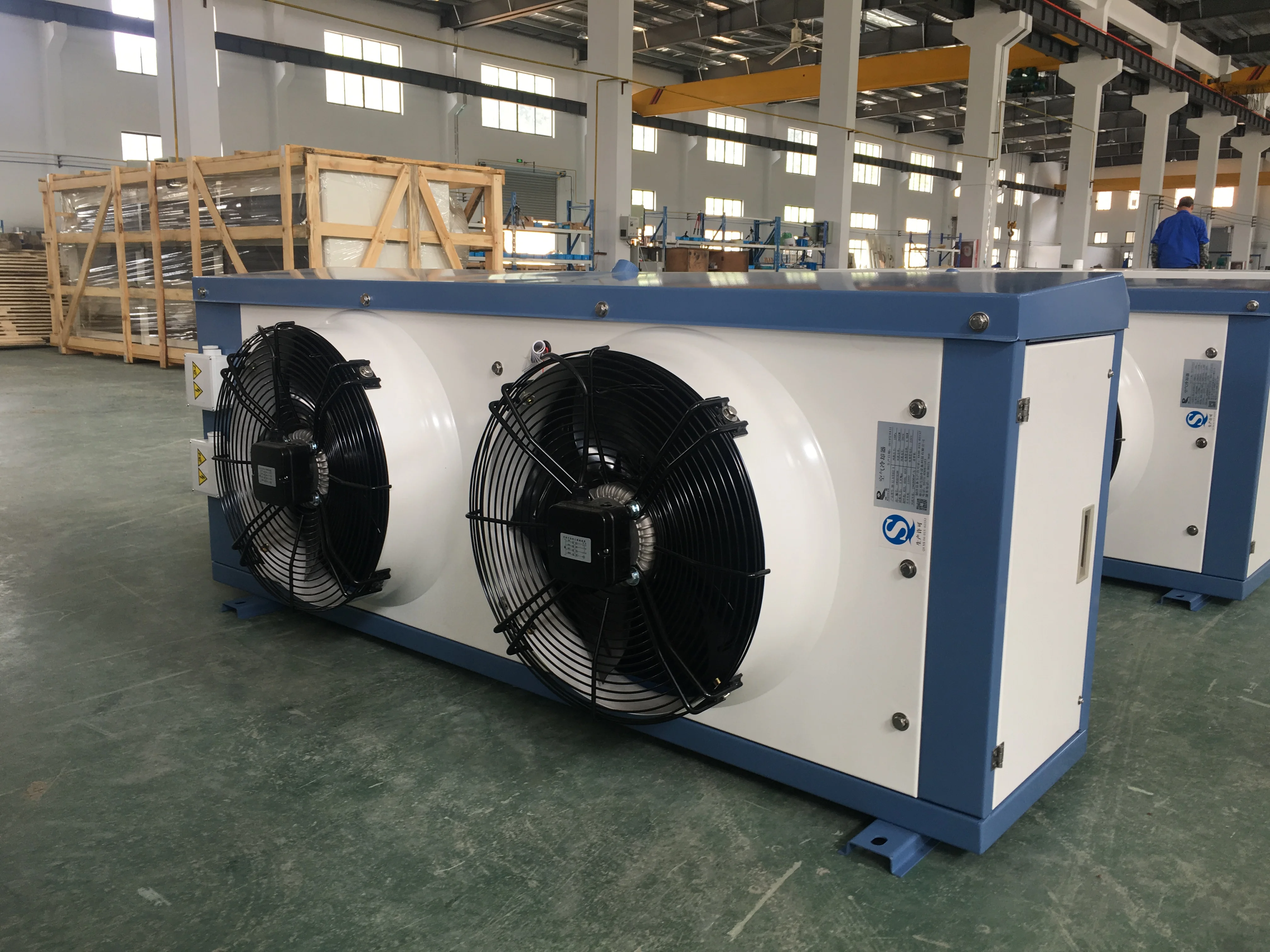 cooling coil high efficient d series double the fans air cooler