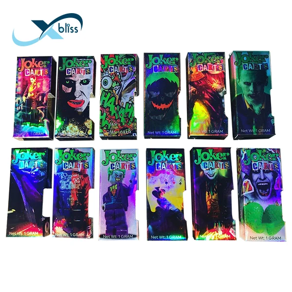 2020 Xjbliss Xjp61 Jokercarts Packaging Joker Cartridge Vape Cartridge