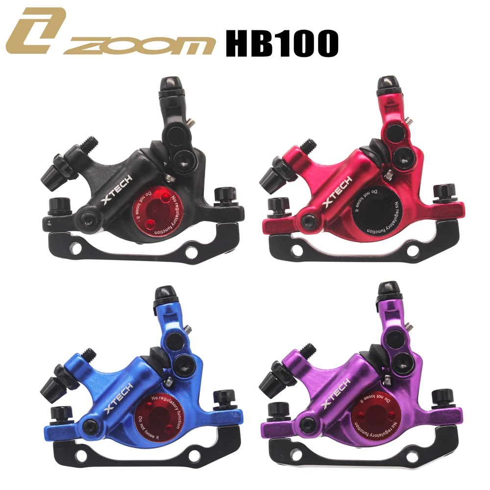 Bike Bicycles The HB-100 Bicycle Aluminum Alloy Hydraulic Disc Brake Set Front Rear for Mountain Road Hydraulic Brakes Mountain Bike Black 