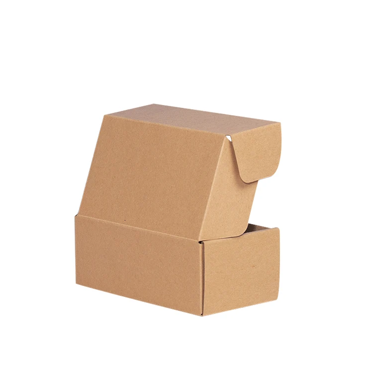 Fashion Custom Printed Square Kraft Packing Paper Mailer Box Packaging