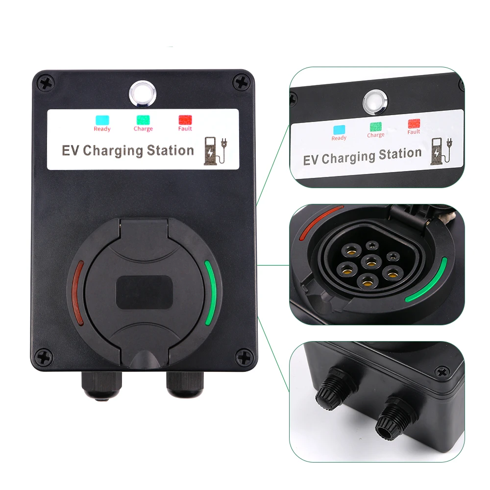 Electric Vehicle Charging Station Type 2 Socket Iec 621962 Ev Charger