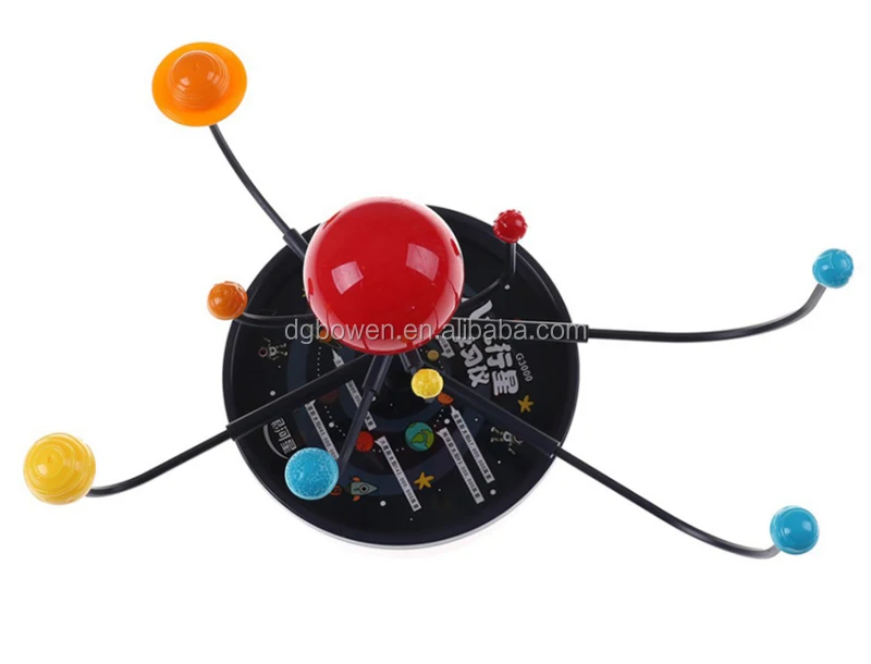 Solar System Model DIY Toys Child Science and Technology Learning