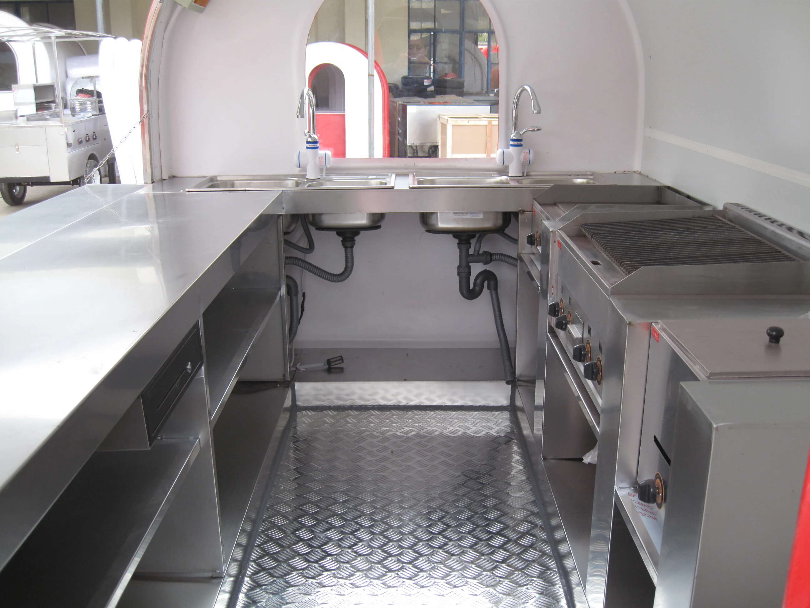 Oem Commercial Food Trucks Catering Drivable Fast Food Truck Mobile