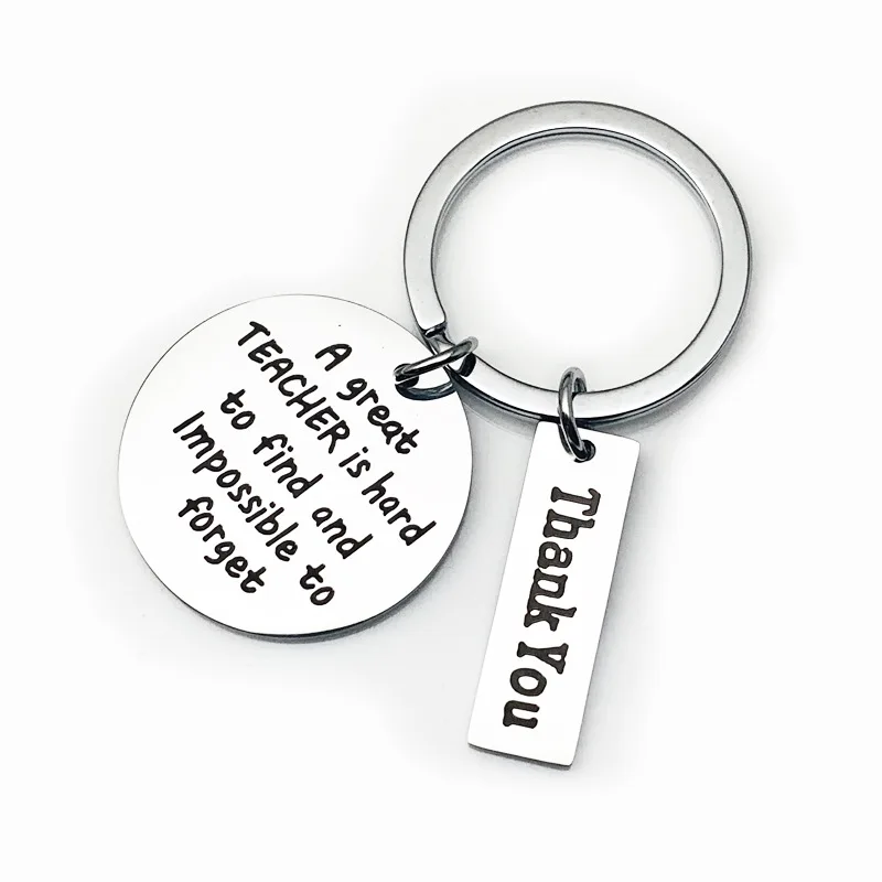 Teacher keychain2 FOTAP Teacher Appreciation Gifts You Make a Difference Keychain Thank You Gift Graduation Gift from Students Best Teacher Ever Gift 