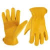 Safety Work Cut Proof Leather Garden Gloves Accept Customized Logo