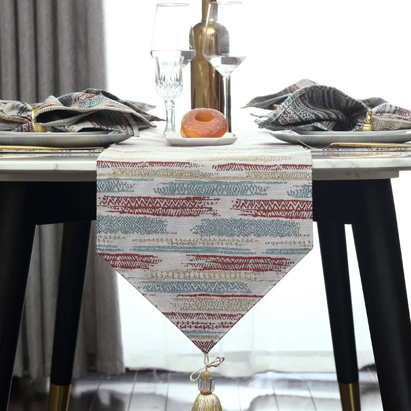 European Luxury Table Runner,American Highend Restaurant Strip Table