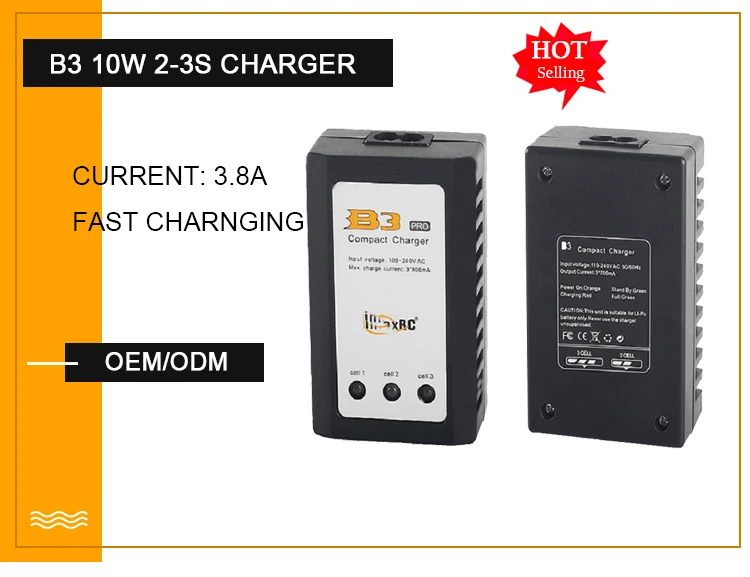 Imax B3 Pro Compact Charger 2s 3s 7.4v 11.1v Lithium Lipo Battery For