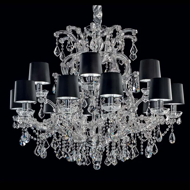 Modern Indoor Lighting crystal  lighting fixtures chandeliers for dinning room