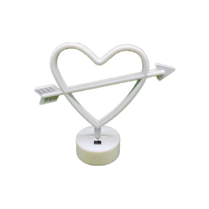 Chinese manufacturers direct sales LED  flexible light with shape lamp love star Unicorn Rainbow  decorative lights USB