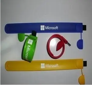Customized PVC Bracelet USB Flash Drive Stick - ANKUX.COM