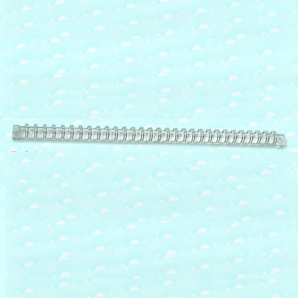 
Good Quality Plastic 30 Hole Round Binder Clip Mechanism For Organizer Planner Notebook 