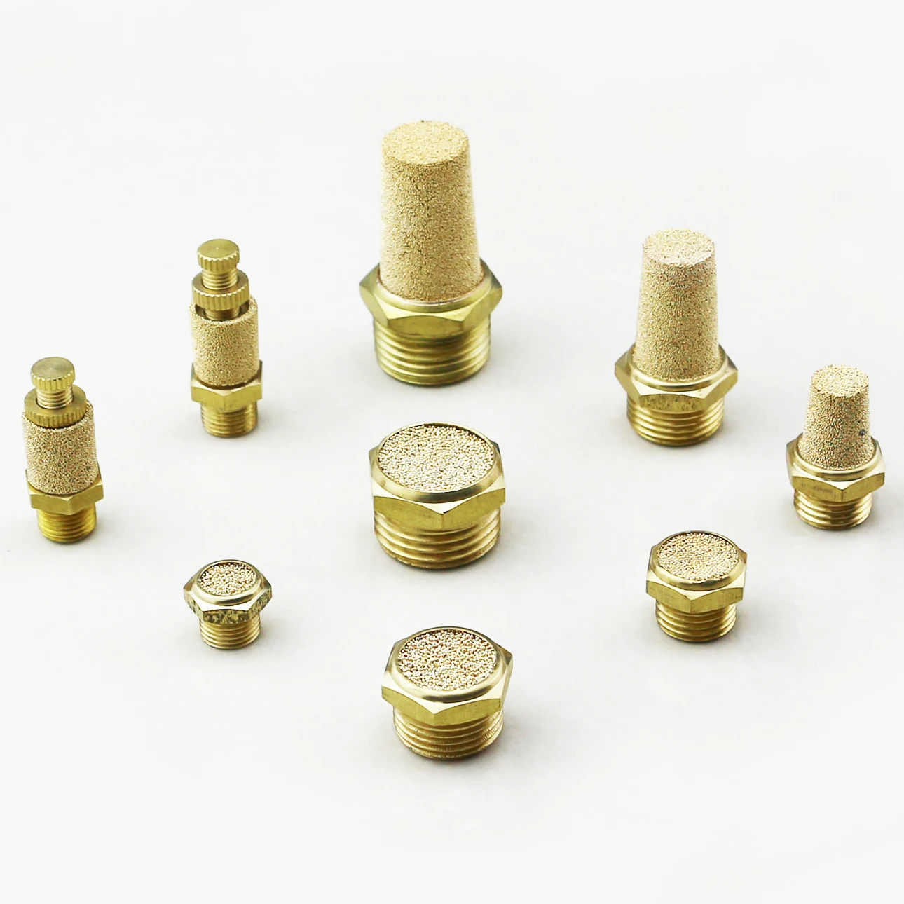 BSL BSLM BESL PSU China Air Compressor Pneumatic Brass Silencer
