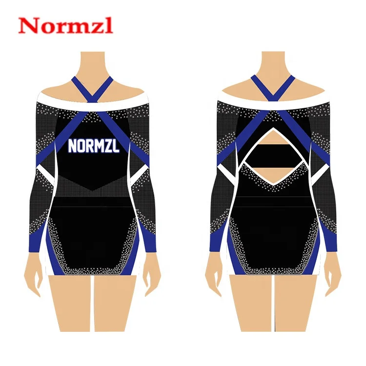 Wholesale Custom Rhinestone All Star Cheer Uniform Cheerleading ...