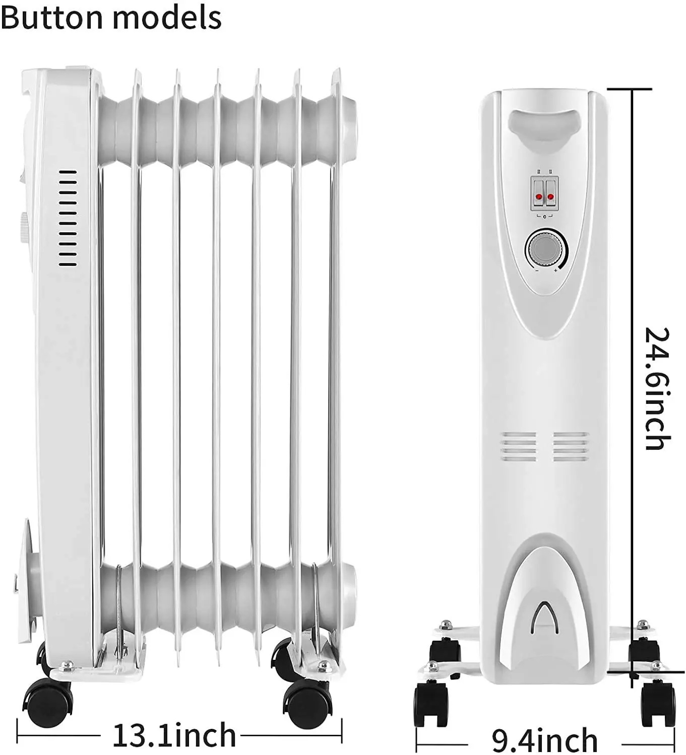Portable Electric Radiator, 3 Years - detail 10
