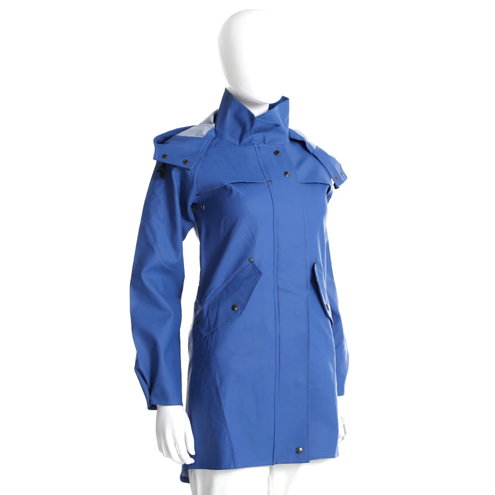 Superior quality waterproof outdoor raincoat , Women impermeable PVC ponchos