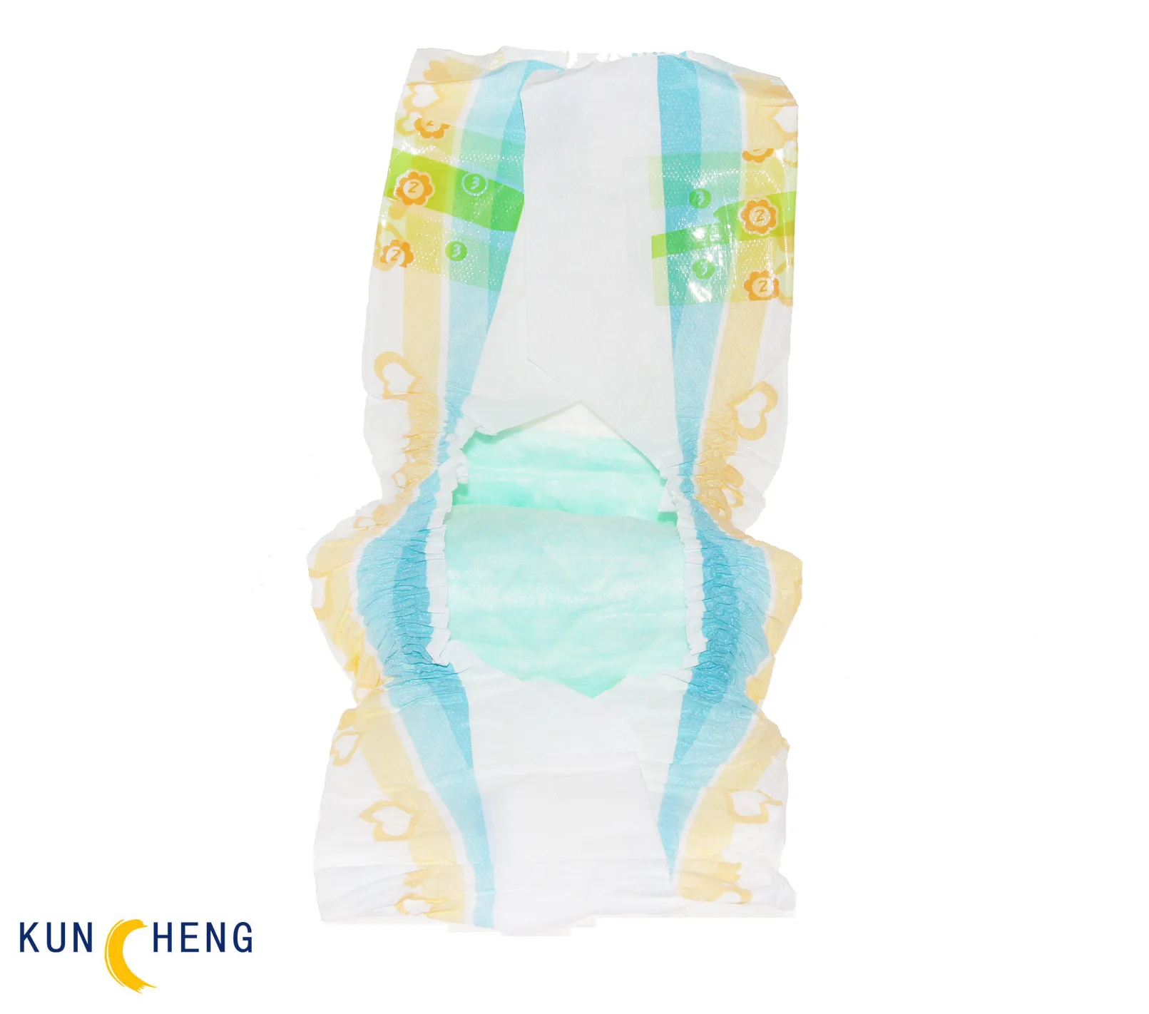 
baby diapers super thin soft touch adult diaper non woven breathable disposable high absorbability no leakage size M 28g/6g 