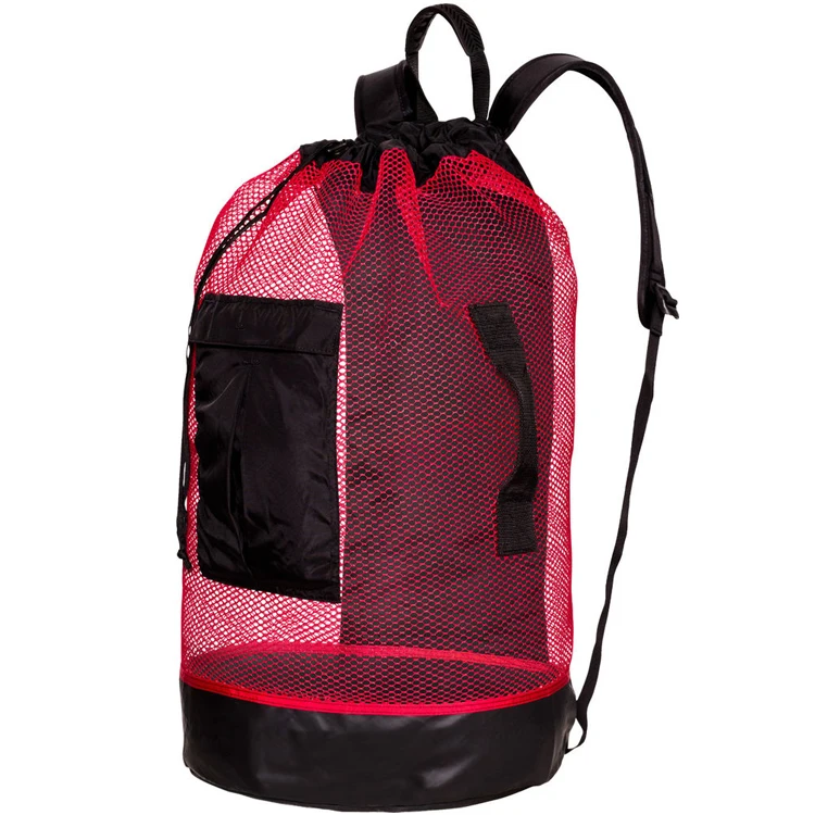 Custom Scuba Mesh Backpack Wholesale Pvc Mesh Diving Bag Buy Diving Bag,Diving Mesh Bag,Diving