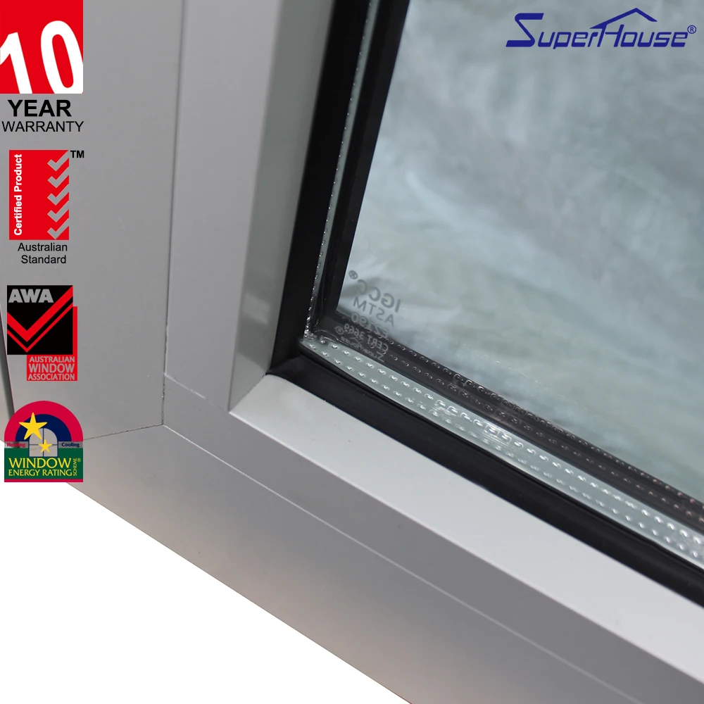Best quality hinged door thermal break double toughened glass french door