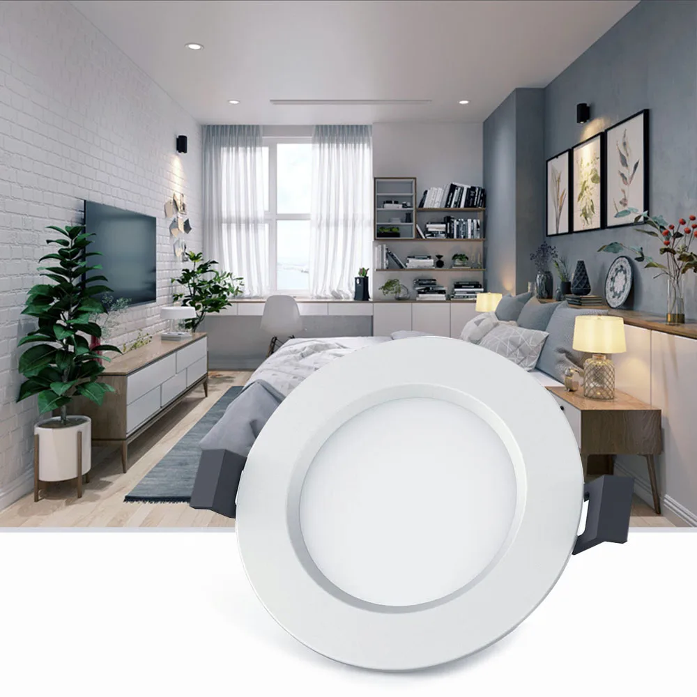 2019 New Smart Downlight Bluetooth RGBW LED Light Dimmable with APP Remote Control White & Warm Light Wifi Smart Change Light