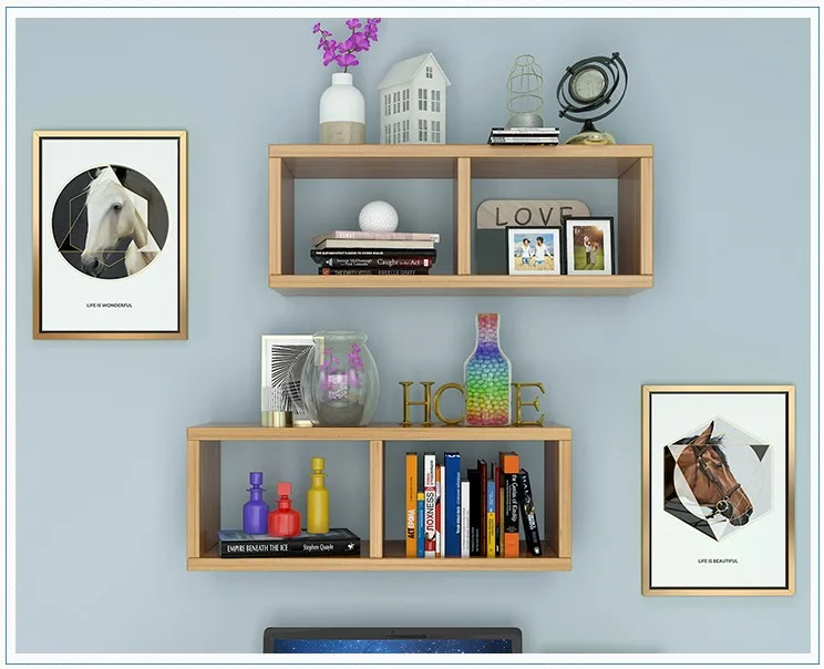 Floating Shelves Wall Mounted Wooden