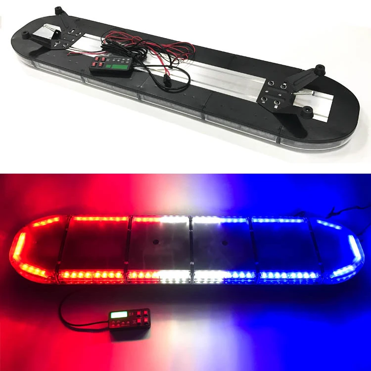 Ece R65 Ce Waterproof Multi Color Truck Ambulance Warning Light Bar Red