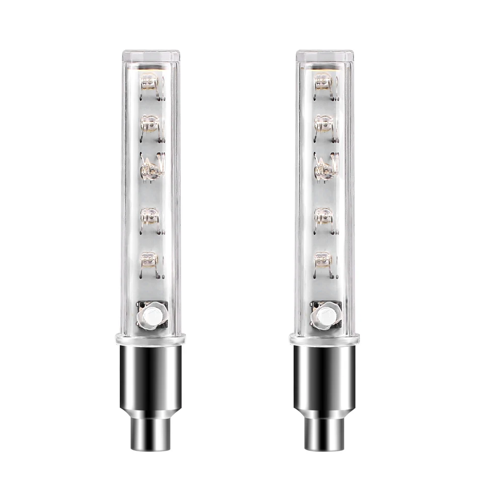 
Bicycle Valve Light 5led Colorful Color Change Valve Light Switch Induction Mountain Bike Night Riding Equipment Tire Flash 