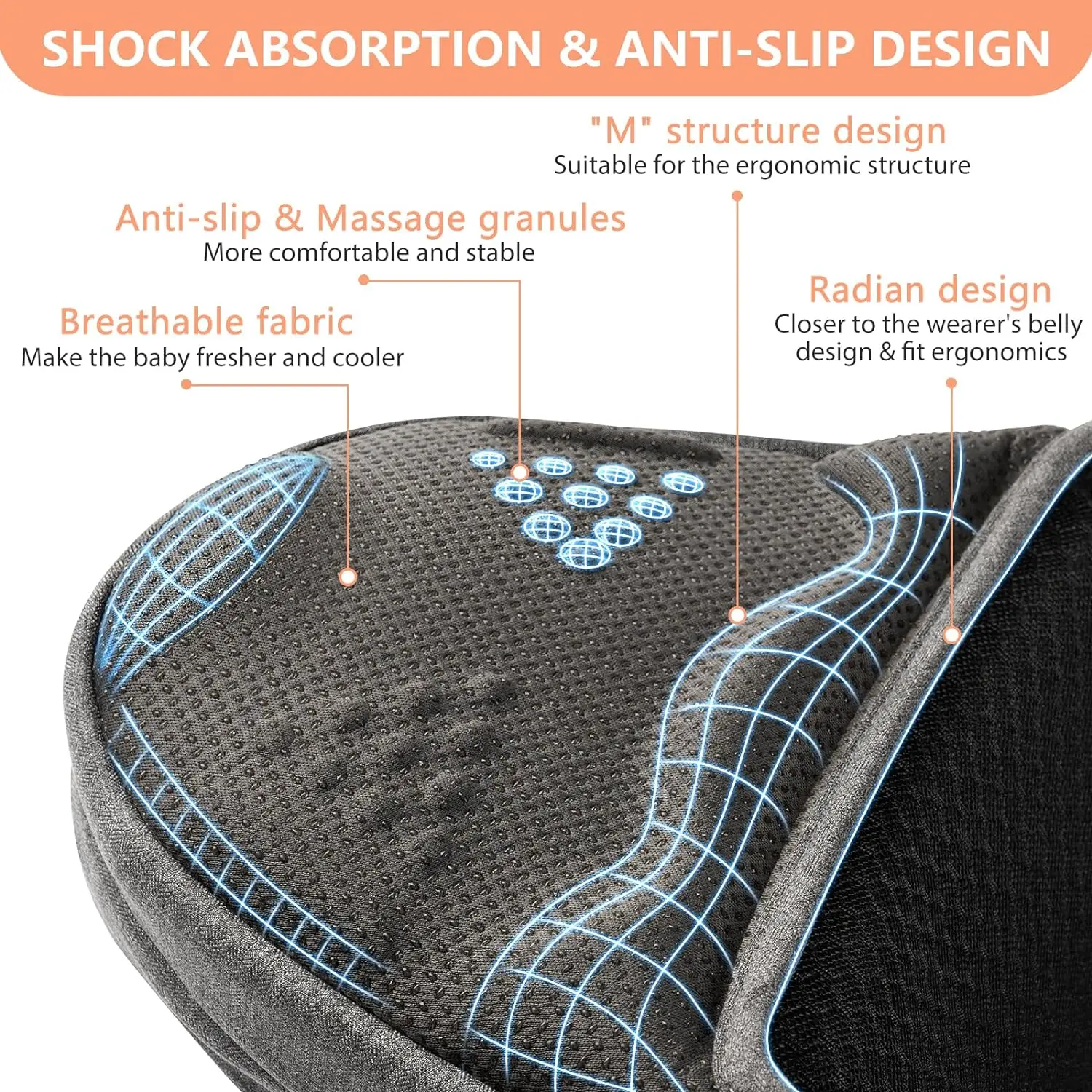 Safetycertified Hip Seat Baby Carrier seen On Shark Tank,Ergonomic