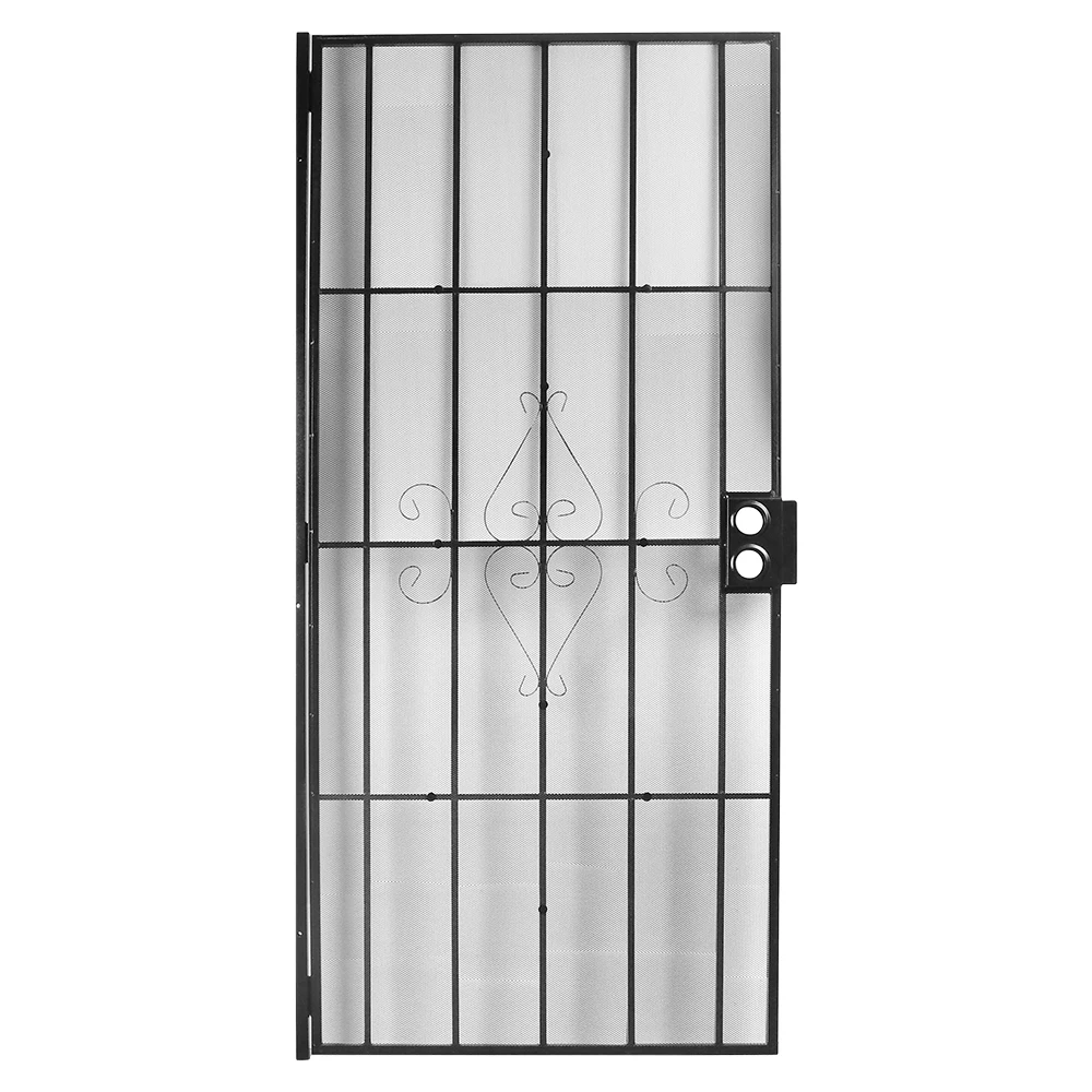 Regal Series Black Steel Security Door,30*80/32*80/36*80inch Buy