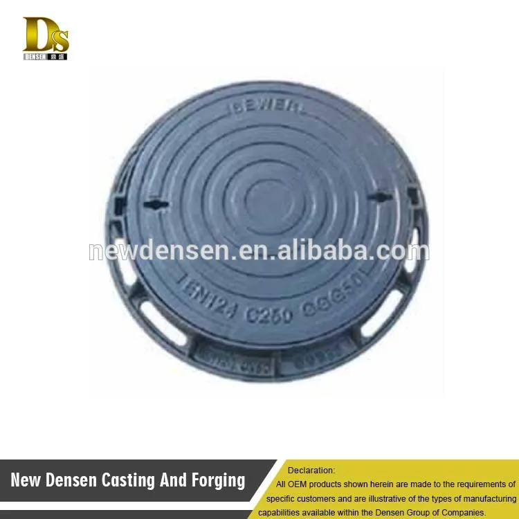 Densen Customized Oem Heavy Duty Cast Iron Chamber Cover Cast Iron