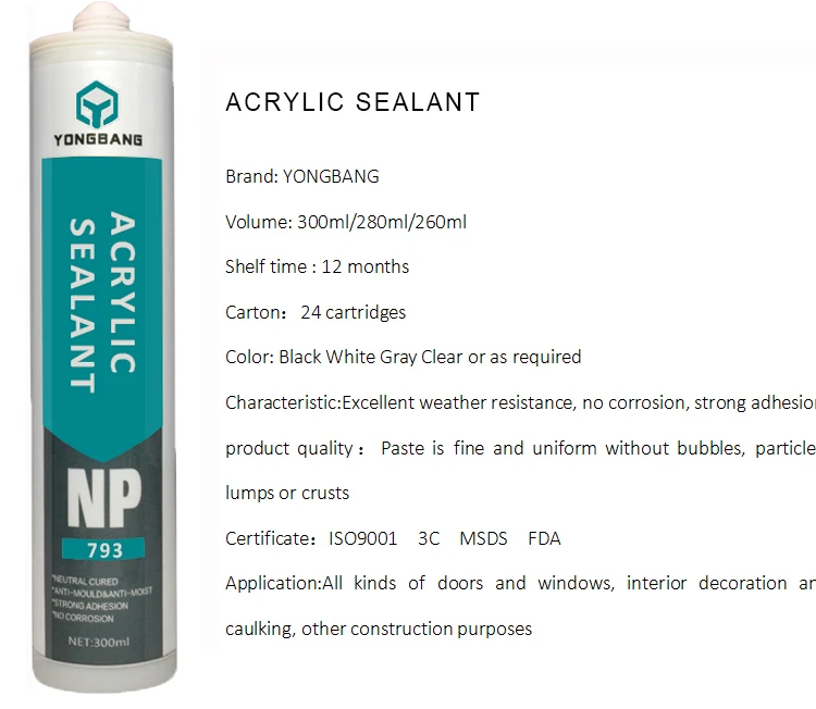 Firestop Acrylic Sealant Cp 606 Buy Acrylic Powder,Acrylic Sheets,Acrylic Paint Set Product on