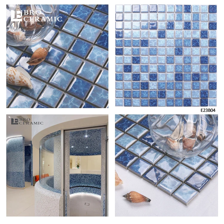 Venta al por mayor azulejos de la piscina del mosaico 3d-Compre online