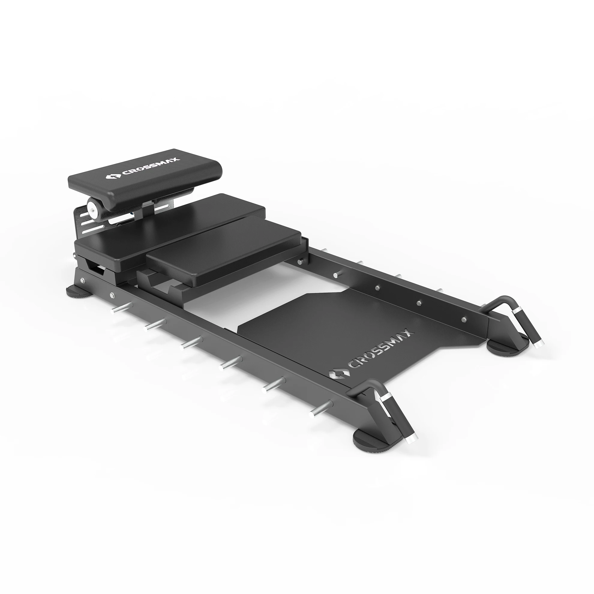 Crossmax Fitness Equipment Hip Trust Bench Machine Platform Adjustable ...