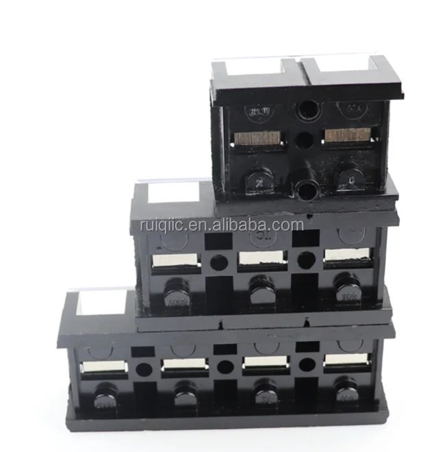 TC-602 TC-603 TC-604 Terminal Block Connectors - 60A Fixed Terminals