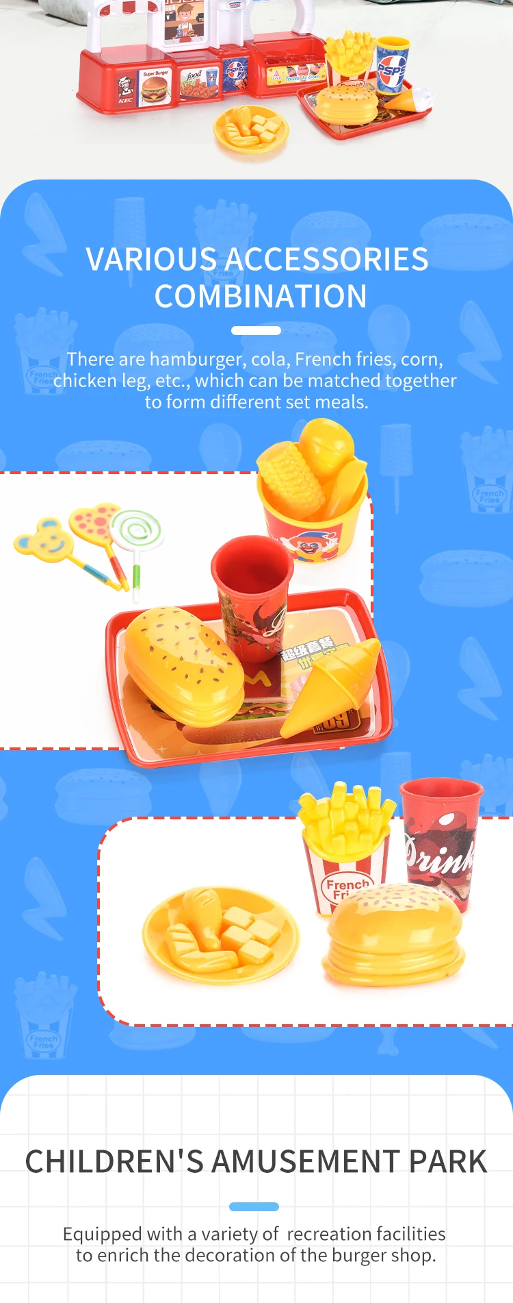 Diy Hamburger Shop Toy Plastic Fast Food Toys Children Kitchen Toy Play Set Buy Children Kitchen Toy Play Set Diy Hamburger Hamburger Shop Toy Product On Alibaba Com