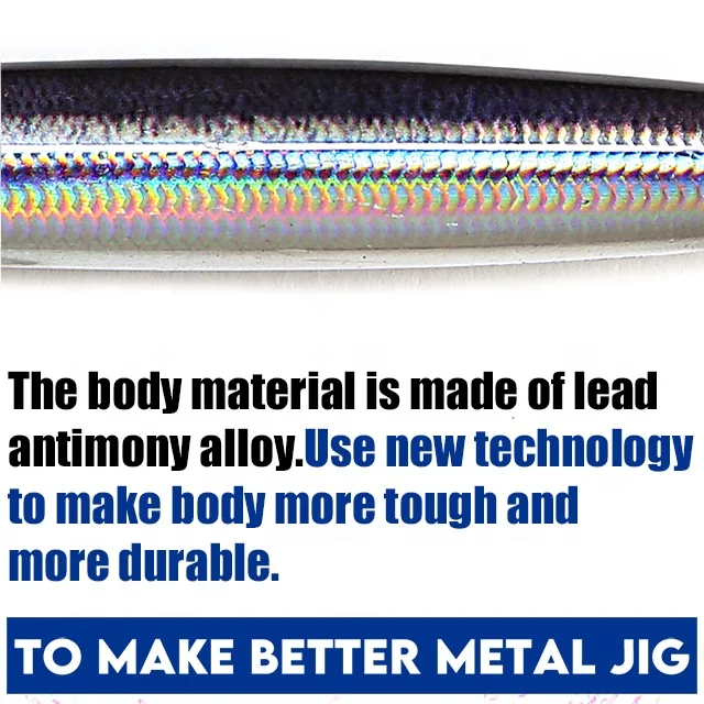 B&u 3d Print Metal Cast Jig Spoon Rattle Uv Shore Casting Jigging Fish