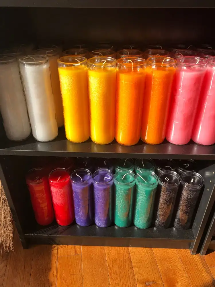 7 Days Burning Jesus Statue Religious Candle In Glass Jar Factory Price