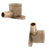 3/4 PEX X 1/2 Female NPT Threaded Lead Free Brass Full Port Drop Ear Elbow Crimp Fittings