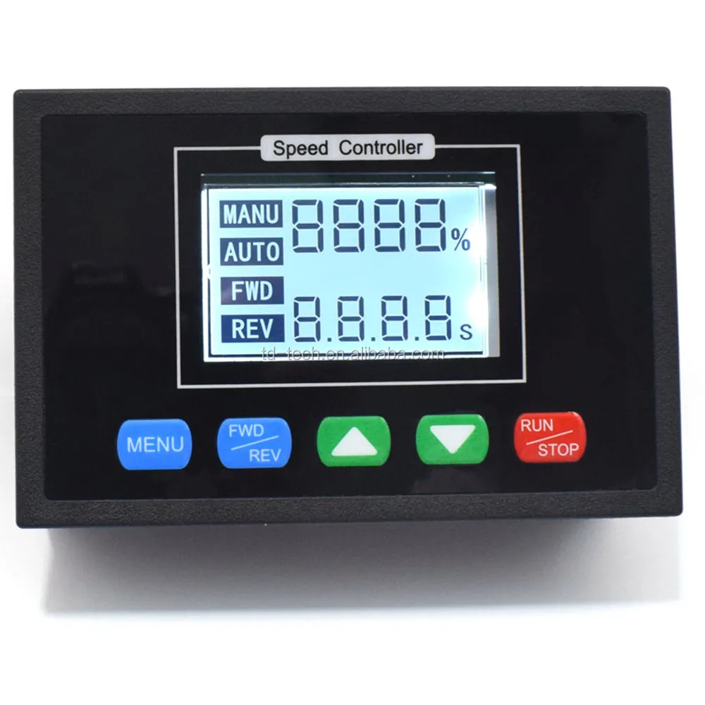 Taidacent 12v 24v 36v Electric Controller 48v 40a Dc Motor Rpm Display