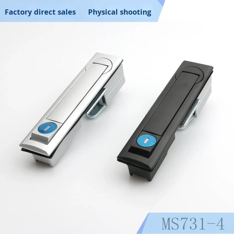 Black Matte MS731-1-2 Sky Ground Connecting Rod Cabinet Lock MS461 Control Mechanical Door Lock for Decorations Cutting supplier