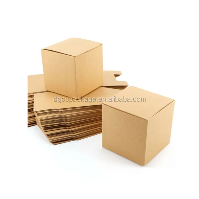 Brown Kraft Paper Box for Party Small Gift Wedding Favors Candy Jewelry Packing 