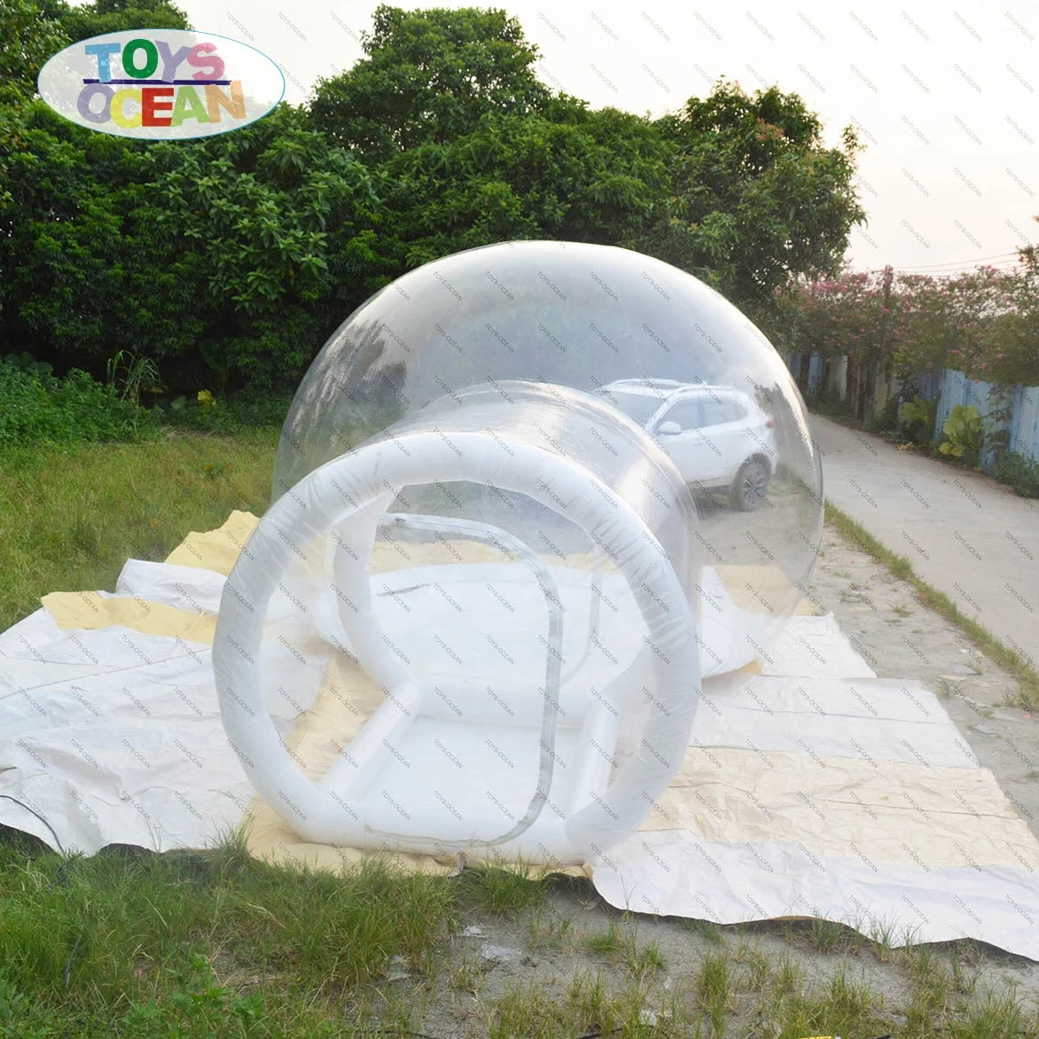 Inflatable Bubble Camping Tent Transparent for Outdoor Using