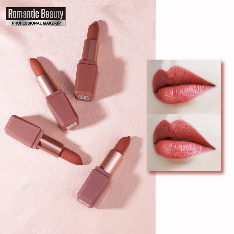 保湿口红持久颜料微光裸体唇膏套装防水口红很多化妆 - buy lipstick