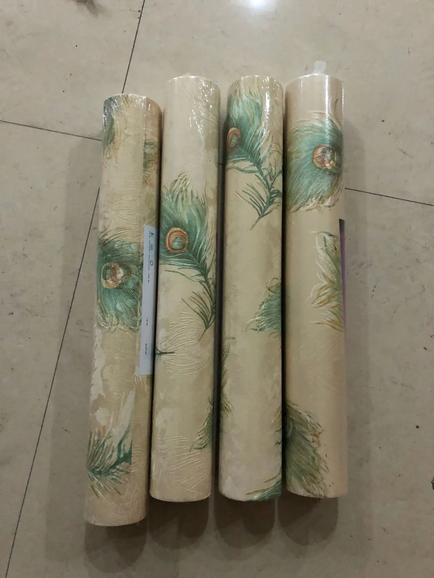 Low Price Interior Decorative Wall Paper 3D PVC Wallpapers/Wall Coating Stocklot Wallpaper