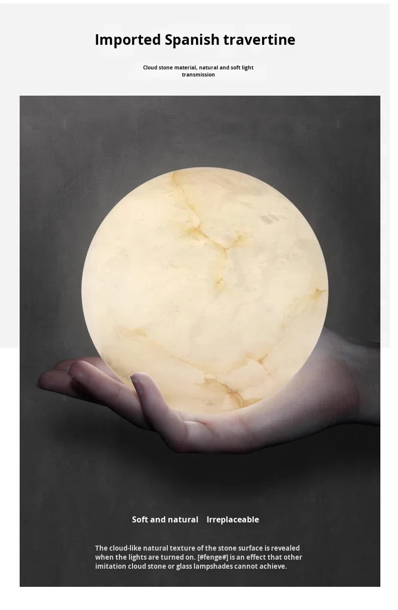 product all copper natural marble led chandelier ceiling mounted dimmable luxury dining bar lamp chinese character strip middle size-4