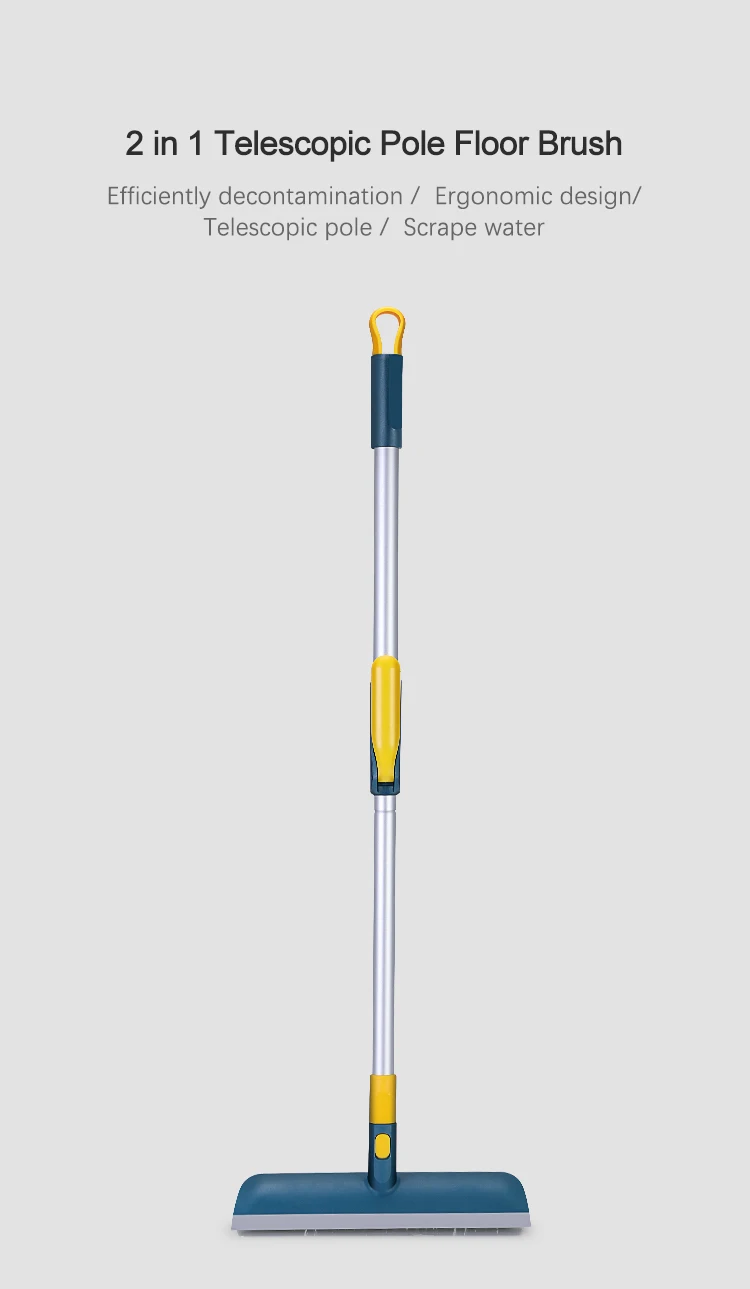 Big Squeegee Carpet Hardwood Floor Tile Floor Double Sides Brush And