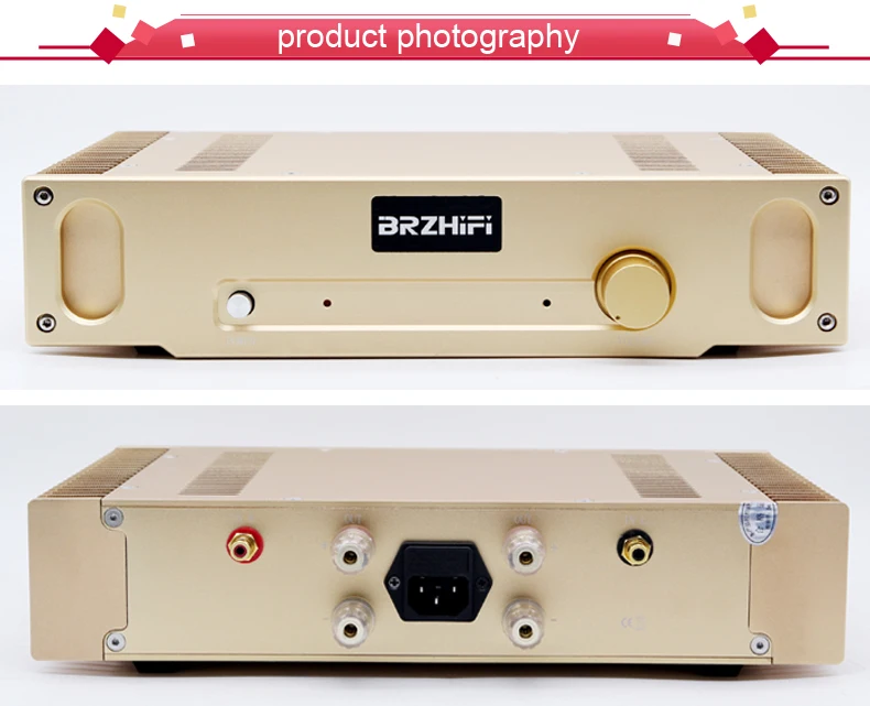 BRZHIFI stereo hifi amplifier hifi amplifier stereo audio power 1969 10W*2 Class A amplifier factory