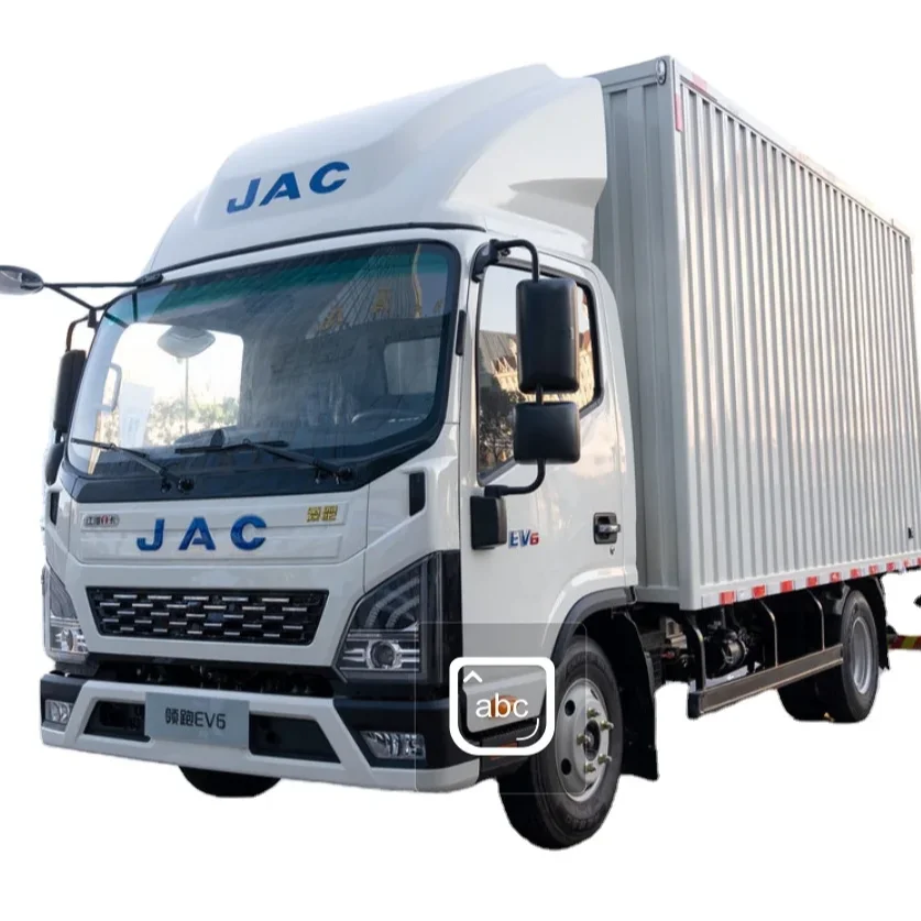 The New Jac Ev6 Light Electric Van Leads The Catl 100kilowatthour Jac